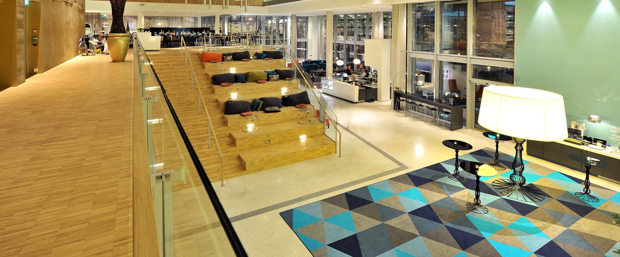 Dansk Wilton carpet solutions for hotel Scandic Stavanger Airport