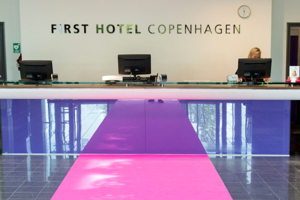 Inspiration from Scandic Sluseholmen in Copenhagen, where Dansk Wilton delivered TWIST carpets for rooms and Colortec carpets for corridors.