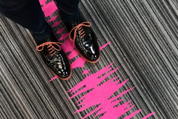 Dansk Wilton delivered custom design Colortec carpets for rooms and corridors for Moxy Hotels