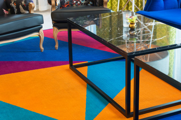 There are many good reasons why it has become popular to use area rugs and Hand Tuft rugs from Dansk Wilton in the interior design of hotels and cruise ships