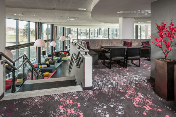Sustainable carpet solution from Dansk Wilton at Scandic Hotel in Narvik