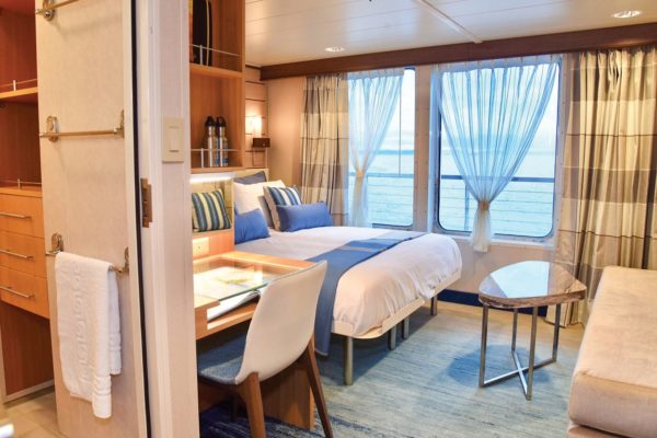 Sustainable carpet solution for the cruise ship National Geographic Quest, delivered by Dansk Wilton