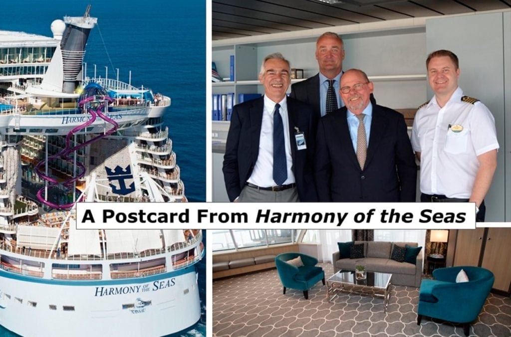 Postcard from<br/>Harmony of the Seas