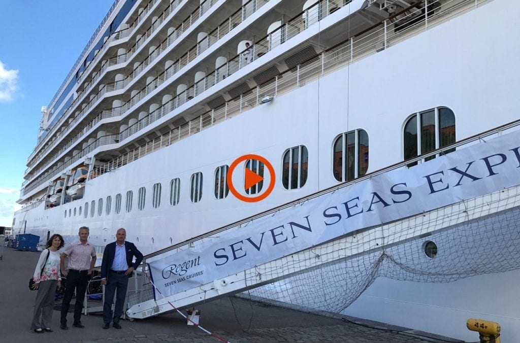 Visiting the world’s most luxurious cruise ship