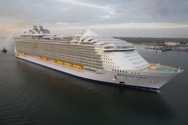 Dansk Wilton has delivered unique carpet solutions for the cruise ship Harmony of the Seas