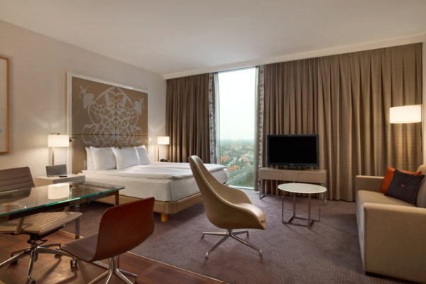 Hilton Copenhagen Airport Hotel rolls out a new design labelled “Room for the NEW” with custom designed carpets from Dansk Wilton