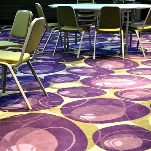 Carpet Solution for Mariott Courtyard in Stockholm, delivered by Dansk Wilton