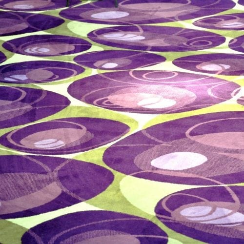 Inspiration from the hotel Mariott Courtyard in Stockholm, where Dansk Wilton has delivered custom designed carpet solutions