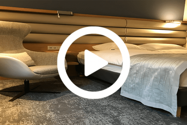 Dansk Wilton carpet solutions in hotel Mövenpick in Lausanne