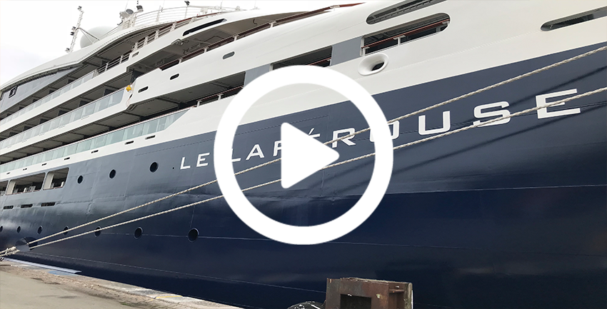 Dansk Wilton has delivered carpets for cruise ships like Le Lapérouse
