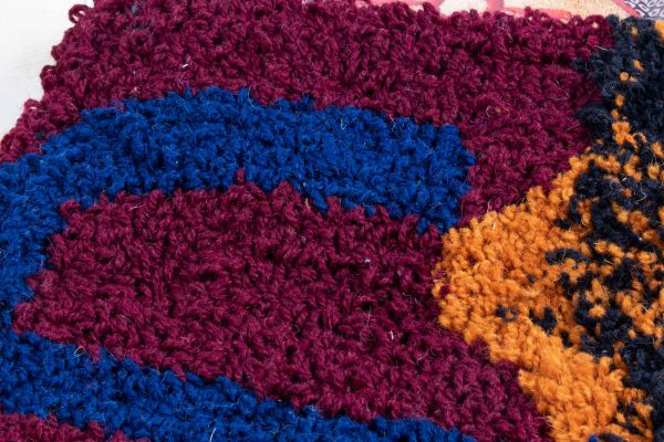 Dansk Wilton - Collaboration - Cabriella - Student Project - Sustainability - Reused Yarns - Coloured Yarn - Carpet Design - Prototype